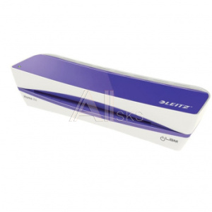 1155094 Ламинатор Leitz iLam Home фиолетовый/белый (73660065) A4 (75-100мкм) 30см/мин (2вал.) лам.фото реверс