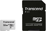 3201054 Карта памяти MICRO SDHC 32GB W/ADAP C10 TS32GUSD300S-A TRANSCEND