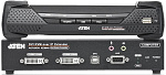 1000362604 DVI KVM-удлинитель с доступом через IP, аудио, видео (1920 x 1200 @ 60Гц), возможность подключения двух дисплеев, мышь, клавиатура (USB) DVI Dual