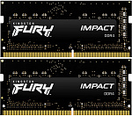 1000632890 Память оперативная Kingston 16GB 2933MHz DDR4 CL17 SODIMM (Kit of 2) FURY Impact