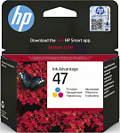 1623100 Картридж струйный HP 47 6ZD61AE многоцветный (700стр.) (14мл) для HP DJ IA Ultra 4828