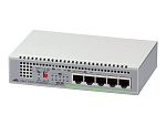 AT-GS910/5E-50 Коммутатор Allied Telesis 5 port 10/100/1000TX unmanaged switch with external power supply EU Power Adapter