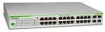 AT-GS950/24-50 Коммутатор Allied Telesis 20x10/100/1000T + 4x10/100/1000T or SFP WebSmart switch (VLAN group, Port Trunking, Port Mirroring, QoS, 19')