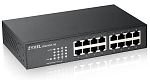 GS1100-16-EU0102F Коммутатор Zyxel Networks Zyxel GS1100-16, 16xGE, rack 19", бесшумный