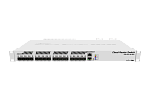 CRS317-1G-16S+RM Маршрутизатор MIKROTIK Cloud Router Switch 317-1G-16S+RM with 800MHz CPU, 1GB RAM, 1xGigabit LAN, 16xSFP+ cages, RouterOS L6 or SwitchOS (dual boot), passive coolin