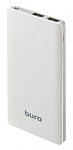 1067105 Мобильный аккумулятор Buro RCL-8000-WG Li-Pol 8000mAh 2.1A белый/серый 2xUSB