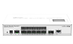 105695 Коммутатор MIKROTIK [CRS212-1G-10S-1S+IN] CRS212-1G-10S-1S+IN серия Smart Switch, 1 Gigabit Ethernet, 1 SFP+ и 10 SFP