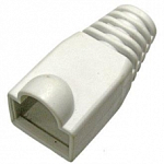 TWT-BO-6.0-WH/100 Защитные колпачки для кабеля 6,0мм cat.5, на соединение коннектора с кабелем, белый, 100 шт. в пчк