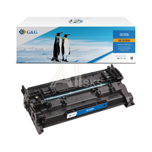 GG-CF289X Cartridge G&G 89X для HP LJ M507n/dn/X/dng;M528dn/f/C/Z, with chip (10 000стр.) (замена CF289X)