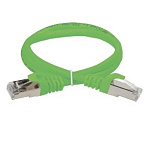 1567170 ITK PC02-C5EF-1M Коммутационный шнур (патч-корд), кат.5Е FTP, 1м, зеленый
