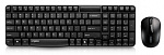 1140101 Клавиатура + мышь Rapoo X1800S клав:черный мышь:черный USB беспроводная