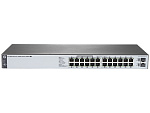 J9983A#ABB Коммутатор HPE 1820 24G PoE+ (185W) Switch (12 ports 10/100/1000 + 12 ports 10/100/1000 PoE+ + 2 SFP, WEB-managed)