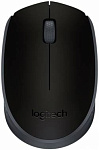 358197 Мышь Logitech M171 черный оптическая (1000dpi) беспроводная USB для ноутбука (2but)