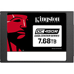 1000578333 Накопитель KINGSTON Твердотельный накопитель/ SSD DC450R, 7680GB, 2.5" 7mm, SATA3, 3D TLC, R/W 560/504MB/s, IOPs 99 000/19 000, TBW 5063, DWPD 0.3 (5 лет)