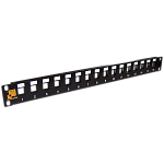 LAN-PP16OK-STP Патч-панель наборная 19", экранированная, 16 портов, 1U