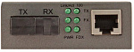 1000641254 Медиаконвертер/ OSNOVO Медиаконвертер FE, по одному волокну SM до 20 км, по MM - до 1.5 км, tx1310/rx1550нм