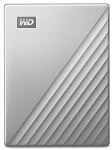 1376391 Внешний жесткий диск WESTERN DIGITAL My Passport Ultra 2Тб USB 3.2 Цвет серебристый WDBC3C0020BSL-WESN