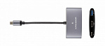 134300 Переходник [91-00016099] Kramer Electronics [KDOCK-1] USB 3.1 тип C вилка на HDMI розетку, USB 3.0 розетку и розетку USB 3.1 Type-C для зарядки мобиль