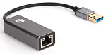 1000574828 Кабель-переходник/ Кабель-переходник USB 3.0 (Am) --> LAN RJ-45 Ethernet 1000 Mbps, Aluminum Shell, VCOM <DU312M>