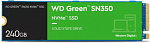 1916285 Накопитель SSD WD PCIe 3.0 x4 240GB WDS240G2G0C Green SN350 M.2 2280