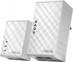 ASUS PL-N12 // адаптер сети через розетку, до 300Mbps Wi-Fi Powerline Extender, 802.11n, LAN ; 90IG01V0-BO2100