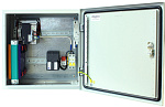 1000640102 Шкаф/ OSNOVO Базовая уличная станция с термостабилизацией, резервным питанием (промышленный БП) и оптическим кроссом, 400x400x210мм, встроенные