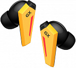 1856539 Наушники с микрофоном Edifier GX07 желтый/черный вкладыши BT в ушной раковине