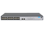 JH017A#ABB Коммутатор HPE 1420 24G 2SFP Switch (24 ports 10/100/1000 + 2 SFP 100/1000, unmanaged, fanless, 19")(repl. for J9561A)