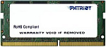 1059041 Память DDR4 8Gb 2400MHz Patriot PSD48G240082S RTL PC4-17000 CL17 SO-DIMM 260-pin 1.2В dual rank Ret