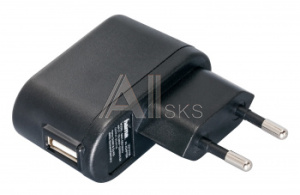853074 Зарядное устройство Hama для universal черный USB от сети 5В/1А (00012108)