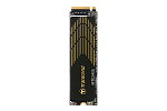1000730041 Твердотельный накопитель/ Transcend SSD MTE245S, 500GB, M.2(22x80mm), NVMe 1.4, PCIe 4.0 x4, 3D NAND, R/W 4800/4000MB/s, IOPs 600 000/300 000, TBW