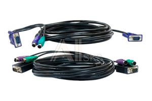 1000679803 Кабель/ DKVM-CB3 KVM Cable with VGA and 2xPS/2 connectors for DKVM-4K, 3m
