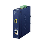 1000633986 медиа конвертер/ PLANET IGUP-805AT Industrial 1-Port 100/1000X SFP to 1-Port 10/100/1000T 802.3bt PoE++ Media Converter (802.3bt Type-4, PoH, Legacy,