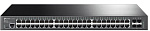 1000674734 Коммутатор TP-Link Коммутатор/ JetStream™ 48-Port Gigabit L2+ Managed Switch with 4 10GE SFP+ Slots