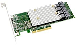 2293500-R Microsemi Adaptec HBA 1100-16I (PCI Express 3.0 x8, LP, MD2), SAS-3 12G,16port(int4*SFF-8643), Каб.отдельно
