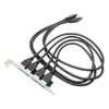 117980 Кабель Advantech 1700031719-01 Cable 2x10P-2.0x2/USB-A 9P(F)x4 30CM W/BKT Advantech F Cable IDE#2 40P-2.0/D-SUB 9P(M)*4 45cm
