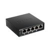 66555 Коммутатор D-Link DGS-1005P/A1A Неуправляемый коммутатор с 5 портами 10/100/1000Base-T, функцией энергосбережения и поддержкой QoS (4 порта с поддержк