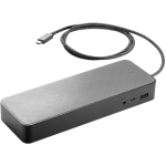 2UF95AA#ABB Docking Station HP USB-C Universal Dock+4.5mm and USB Dock Adapter Bundle(EliteBook x360 1030 G3/x360 1020 G2/1040 G4/840 G4/470 G5/450 G5/440 G5/430