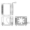 71438 Вентилятор Advantech 1960055362N001 Вентилятор для CPU LGA2011 S-95Вт 90 х 90 х 65,65-SS(M4) 12В4B