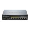 74696 Коммутатор D-Link DGS-1008P/E1A L2 Unmanaged Switch with 8 10/100/1000Base-T ports (4 PoE ports 802.3af/802.3at (30 W), PoE Budget 68).4K Mac address,