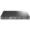132351 Коммутатор D-Link DSS-200G-28MPP/A1A Настраиваемый L2 коммутатор с 24 портами 10/100/1000Base-T и 4 комбо-портами 100/1000Base-T/SFP (порты 1-24 PoE 8