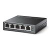 80198 Коммутатор TP-LINK TL-SF1005P 5-портовый 10/100 Мбит/с настольный коммутатор с 4 портами PoE, 5 портов RJ45 10/100 Мбит/с, включая 4 порта PoE, бюджет