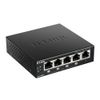 66550 Коммутатор D-Link DES-1005P/B1A Неуправляемый коммутатор с 5 портами 10/100Base-TX, функцией энергосбережения и поддержкой QoS (4 порта с поддержкой P