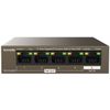 173231 Коммутатор Tenda TEG1105PD Коммутатор неуправляемый PoE, 5 портов 5x1 Гбит/с, PoE 4х15,4 Вт (до 30Вт), настольный