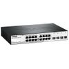 92182 Коммутатор D-Link DGS-1210-20/F2A Настраиваемый L2 коммутатор с 16 портами 10/100/1000Base-T и 4 комбо-портами 100/1000Base-T/SFP {5} (465833)
