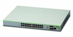 AT-FS980M/28PS-50 Allied telesis 24 x 10/100T POE+ ports and 4 x 100/1000X SFP (2 for Stacking), Fixed AC power supply, EU Power Cord