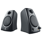 980-000418 Logitech Speaker System Z130, 2.0, 5W(RMS) Black, [980-000418]