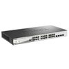 92186 Коммутатор D-Link DGS-1210-28P/ME/B2A Управляемый L2 коммутатор с 24 портами 10/100/1000Base-T и 4 портами 1000Base-X SFP (24 порта PoE 802.3af/at, Po