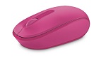 U7Z-00065 Microsoft Wireless Mobile Mouse 1850, USB, Magenta Pink
