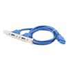 67965 Кабель Advantech 1700020277-01 Dual port USB 3.0 Cable with bracket
